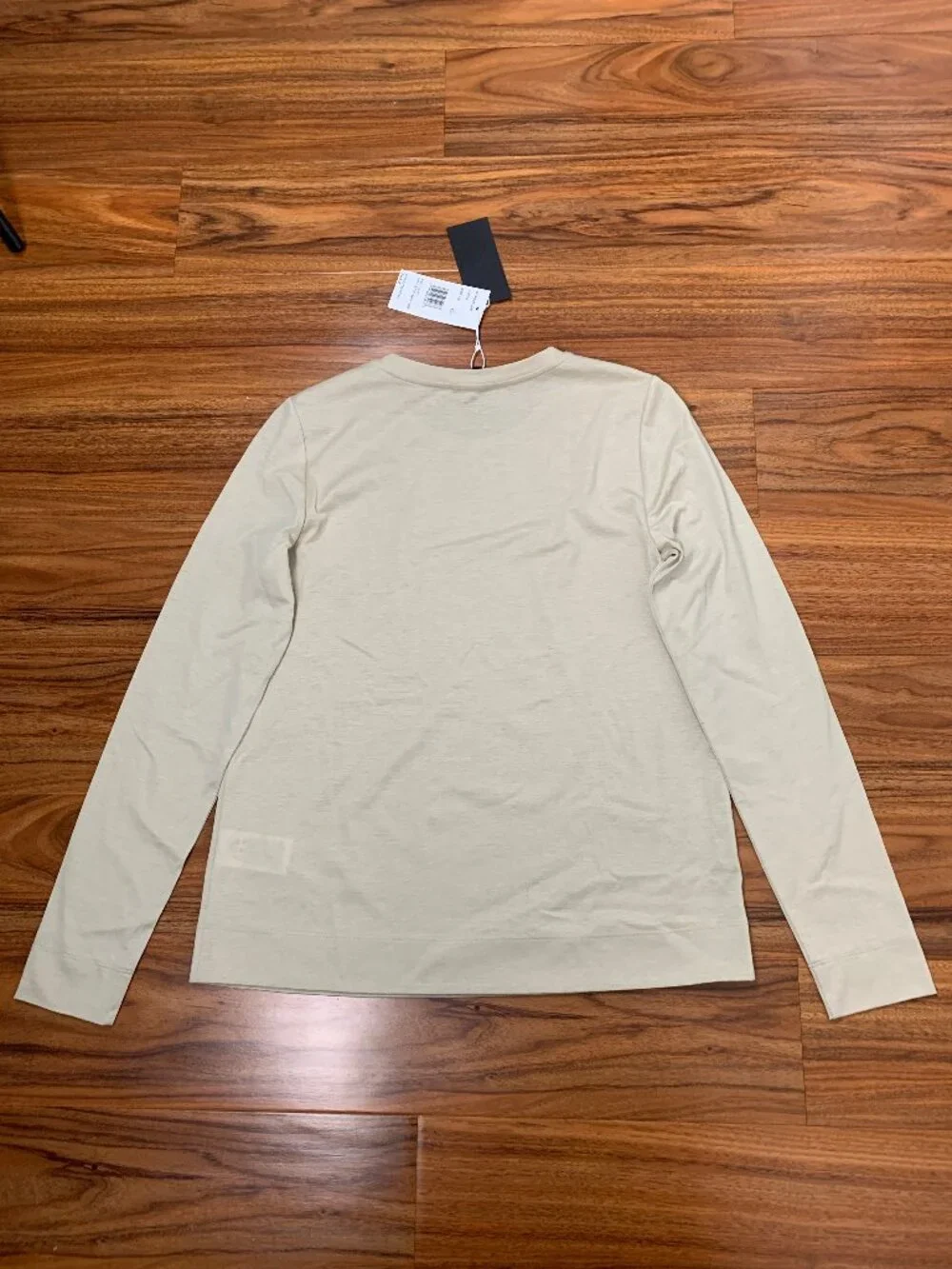 Lafayette 148 Raffia Hemp Blend Long Sleeve Top NWT - Picture 3 of 10